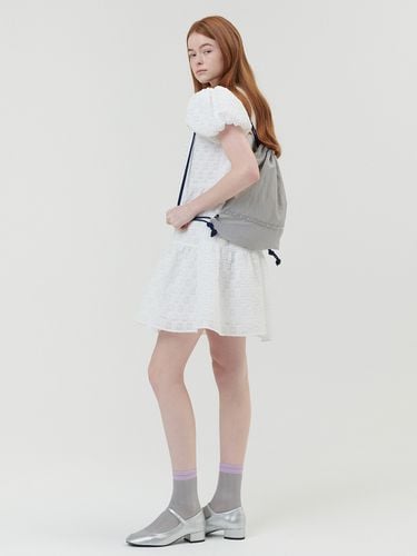 Drawstring Bag _ Silver - ouel - Modalova