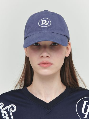 Washed Symbol Ball Cap _ Dark Blue - Porta - Modalova