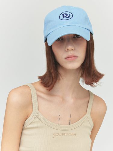 Washed Symbol Ball Cap _ Sky Blue - Porta - Modalova