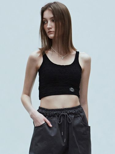 Nicole Wrinkle Top_Black - NICK&NICOLE - Modalova