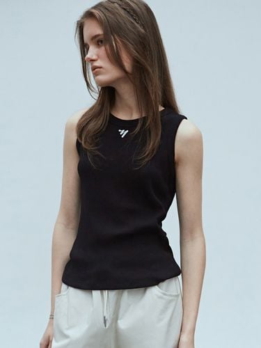 Nicole Ribbed Sleeveless Top_Black - NICK&NICOLE - Modalova