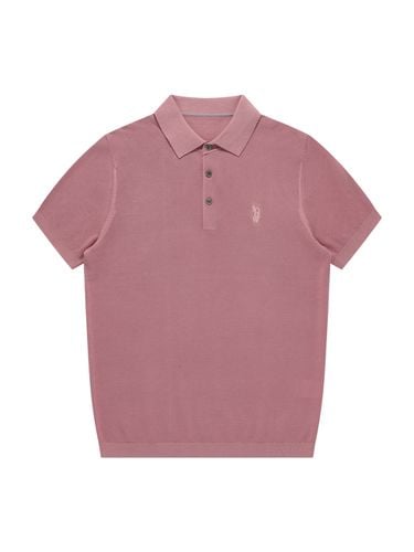 Half-Sleeve Pique Polo Shirt () - SOLEW - Modalova