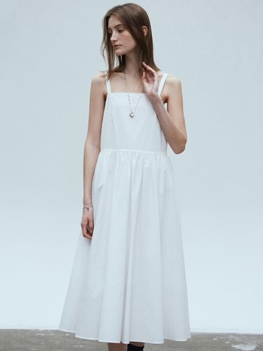 Nicole Basic Sleeveless Dress_White - NICK&NICOLE - Modalova