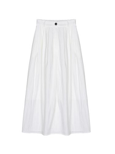 Minimal Flared Long Skirt - NICK&NICOLE - Modalova