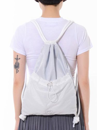 Ex Nylon Gym Sack_Silver - PIECEMAKER - Modalova