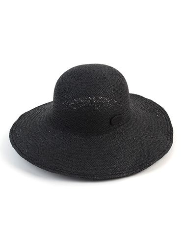 Summer Round Panama Hat_Black - Universal chemistry - Modalova