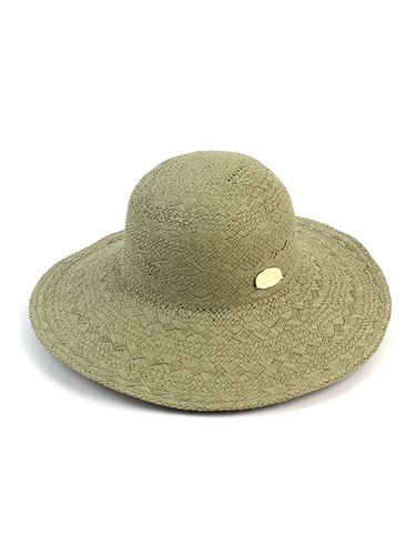 Modern Round Panama Hat_Khaki - Universal chemistry - Modalova