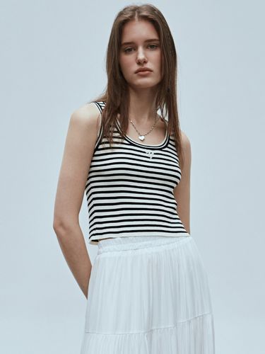 Nicole Mnimal Stripe Sleeveless_Black - NICK&NICOLE - Modalova