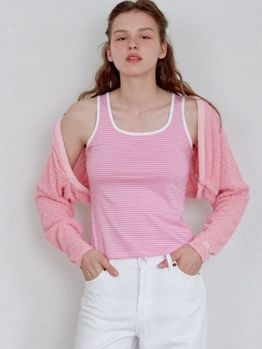 Terry Bolero Cardigan_Pink - SO IR - Modalova