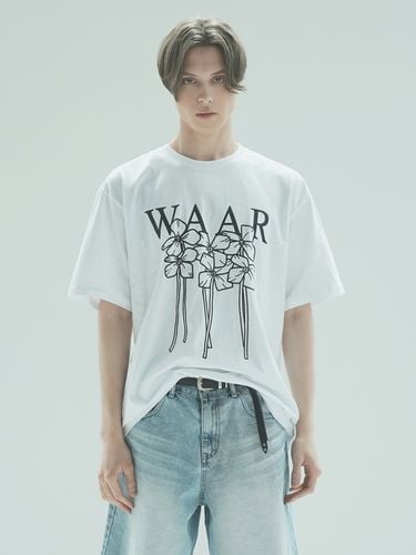 Eco Friendly T1012 M Flower T-Shirt () - WAAR FOR MEN - Modalova