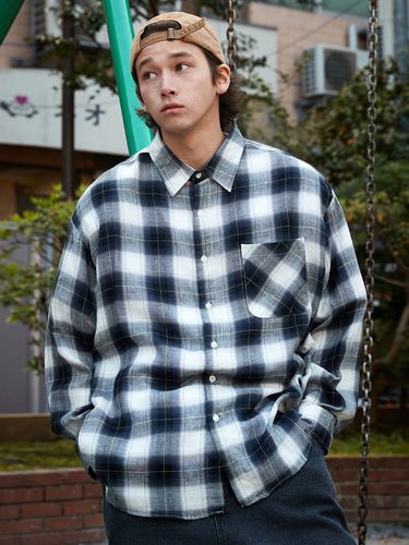 Overfit Kibe Check Shirt - MINIMAL PROJECT - Modalova