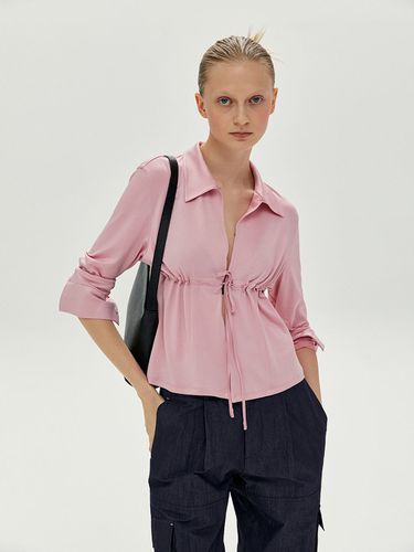 S Jersey Blouse in Pink - MIDNIGHT CIRCUS - Modalova