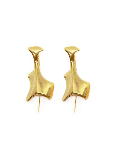 Gin E Earring_Gold - AHNI - Modalova