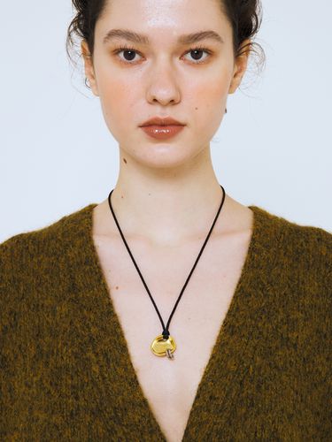 Plate N Necklace_Gold - AHNI - Modalova