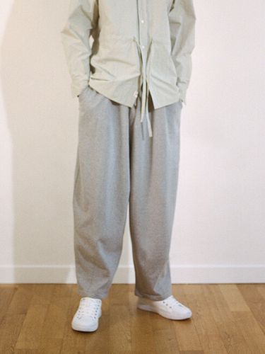 Heavy Terry Balloon Gray Sweatpants - A NOTHING - Modalova