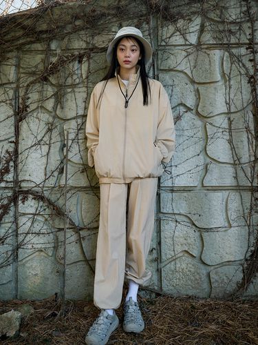 Nylon Washer Long Pants_Beige - OFFGRID - Modalova