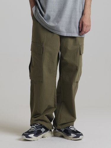 Bio Cargo Wide Pant - Khaki - OTHERFITS - Modalova