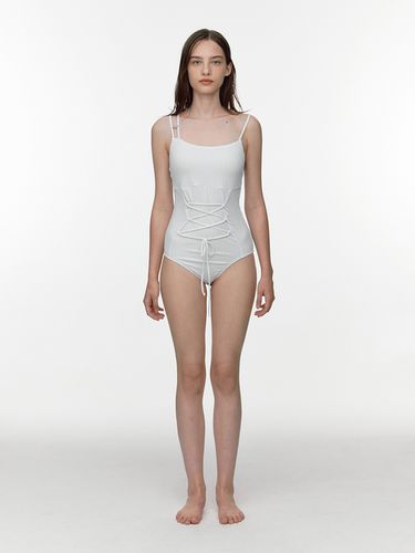 SOFT EYELET SWIMSUIT - WHITE - SOFT SEOUL - Modalova