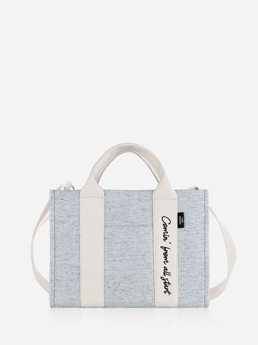 Canvas Bag_Blue - LOVE CHARM - Modalova