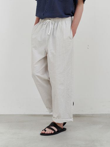 Twisted Curved Roll-Up Pants _ - endoor - Modalova