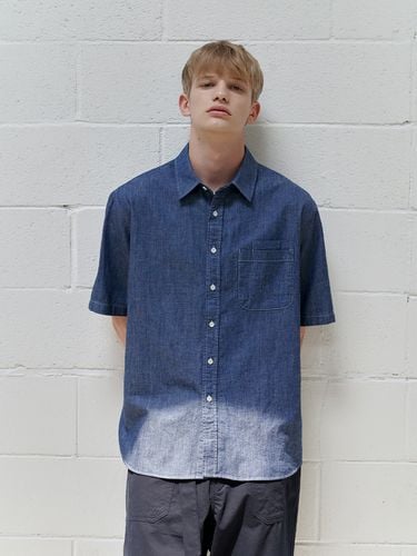 Linen Denim Double Pocket Shirt _ - endoor - Modalova