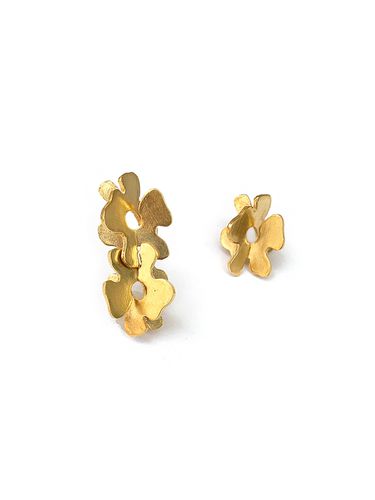 Apricot E Earring_Gold/Silver - AHNI - Modalova