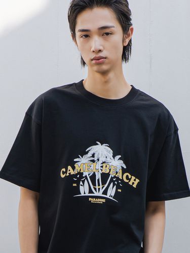 Camel Beach Short Sleeves T-Shirt - CAMELWORK - Modalova