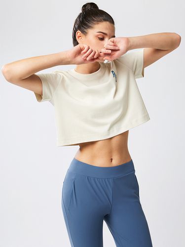 Dust Proof Short Sleeve Crop T-Shirt - AKIII CLASSIC - Modalova