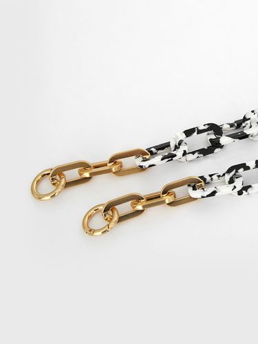 Lux Vine Chain Strap_White/Black - HOZE - Modalova