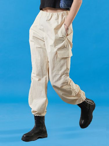 Cooling Wide Banding Cargo Pants - KOLEAT - Modalova