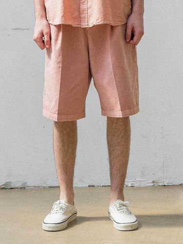 Pigment Color Shorts _ Light Pink - AGENTPEEK - Modalova