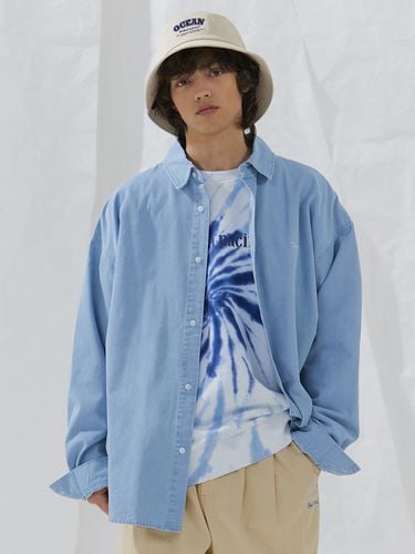 Ocean Denim Shirt _ Sky Blue - Ocean Pacific - Modalova