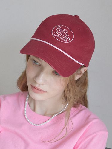 Petit Jardin Ball Cap_Burgundy - NONLOCAL - Modalova