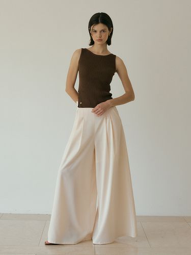 Over Wide Palazzo Pant - Lucirzu - Modalova