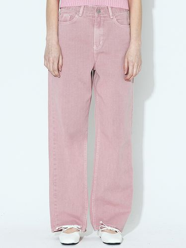 Dyeing Color Pants _ Pink - AGENTPEEK - Modalova