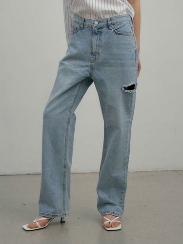 Low Hazel Denim Pant - Lucirzu - Modalova