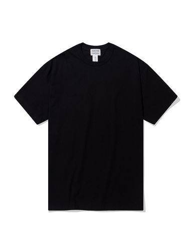 Layered Crewneck T-Shirt _ Black - AGENTPEEK - Modalova