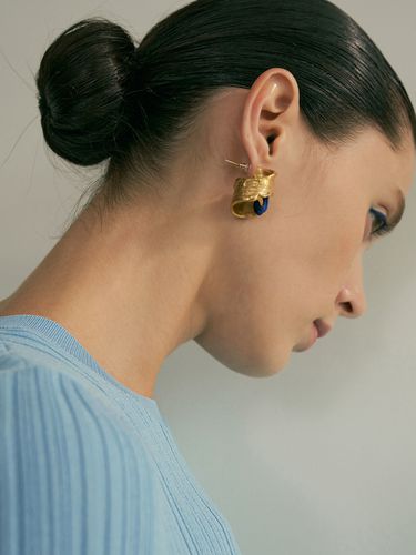 Brush E Earring_Blue - AHNI - Modalova