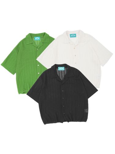 Pack] Wellow Punching String Shirt (3 Color) - FANACULT - Modalova