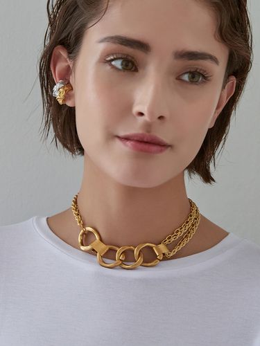 Chain Necklace_Gold - AHNI - Modalova