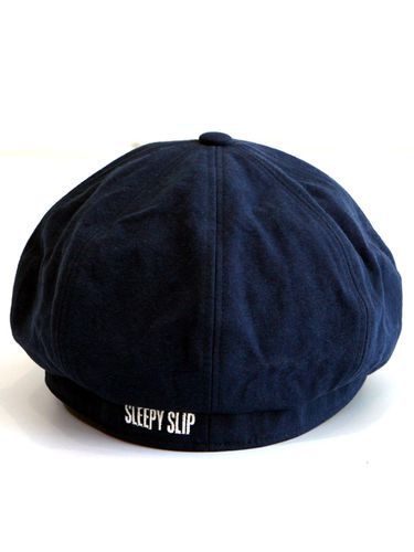 Signature Newsboy Cap_Navy - SLEEPYSLIP - Modalova