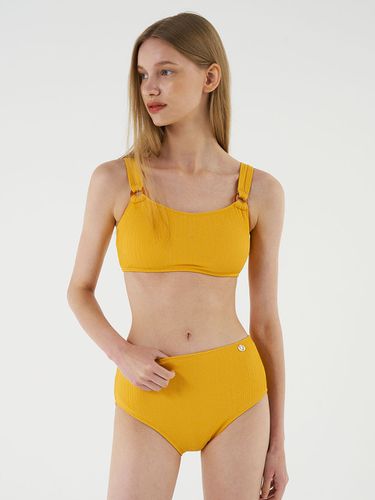 Modern Bold Ring Bikini - Yellow - CORALIQUE - Modalova