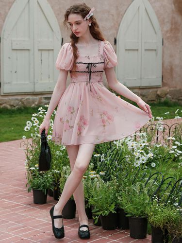 Romantic Fairy Bollon Dress_Pink - Cest Moidew - Modalova