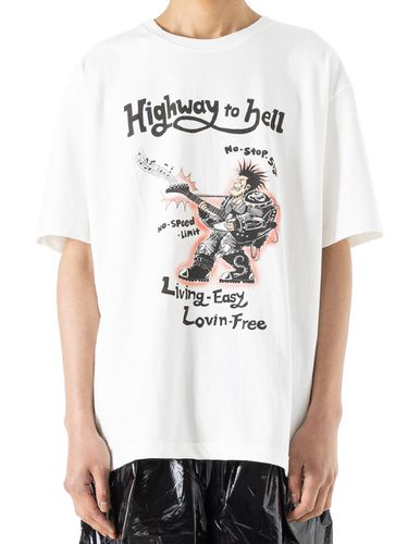 High Way T-Shirt _ White - MASSNOUN - Modalova