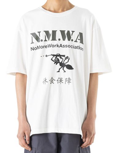 N.M.W.A T-Shirt _ White - MASSNOUN - Modalova