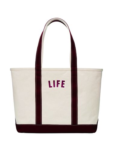 LIFE Tote Bag_Burgundy - LIFE ARCHIVE - Modalova