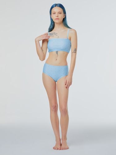 Floral High Brief Bikini_Blue - INSTANTFUNK - Modalova