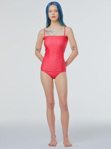 Floral Dress Swimsuit_Red - INSTANTFUNK - Modalova