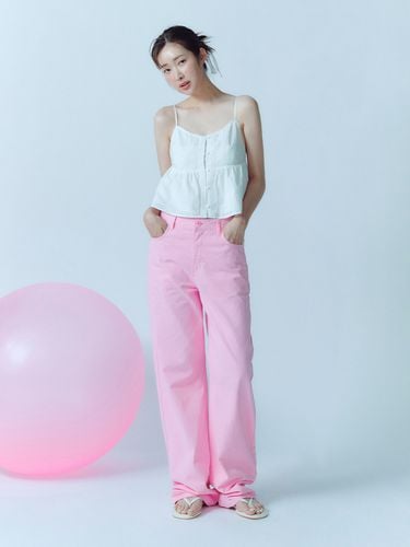 Exclusive] Dune Denim Pants _Pink - grove - Modalova