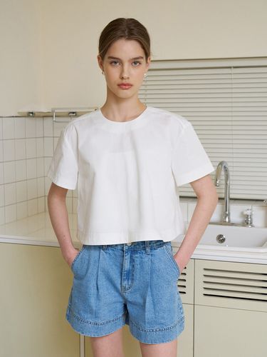 Cotton Half Top - RENEJ - Modalova